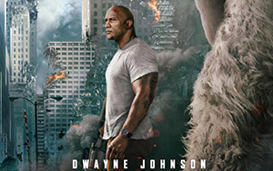 Poster of Dwayna Johnson`s Rampage